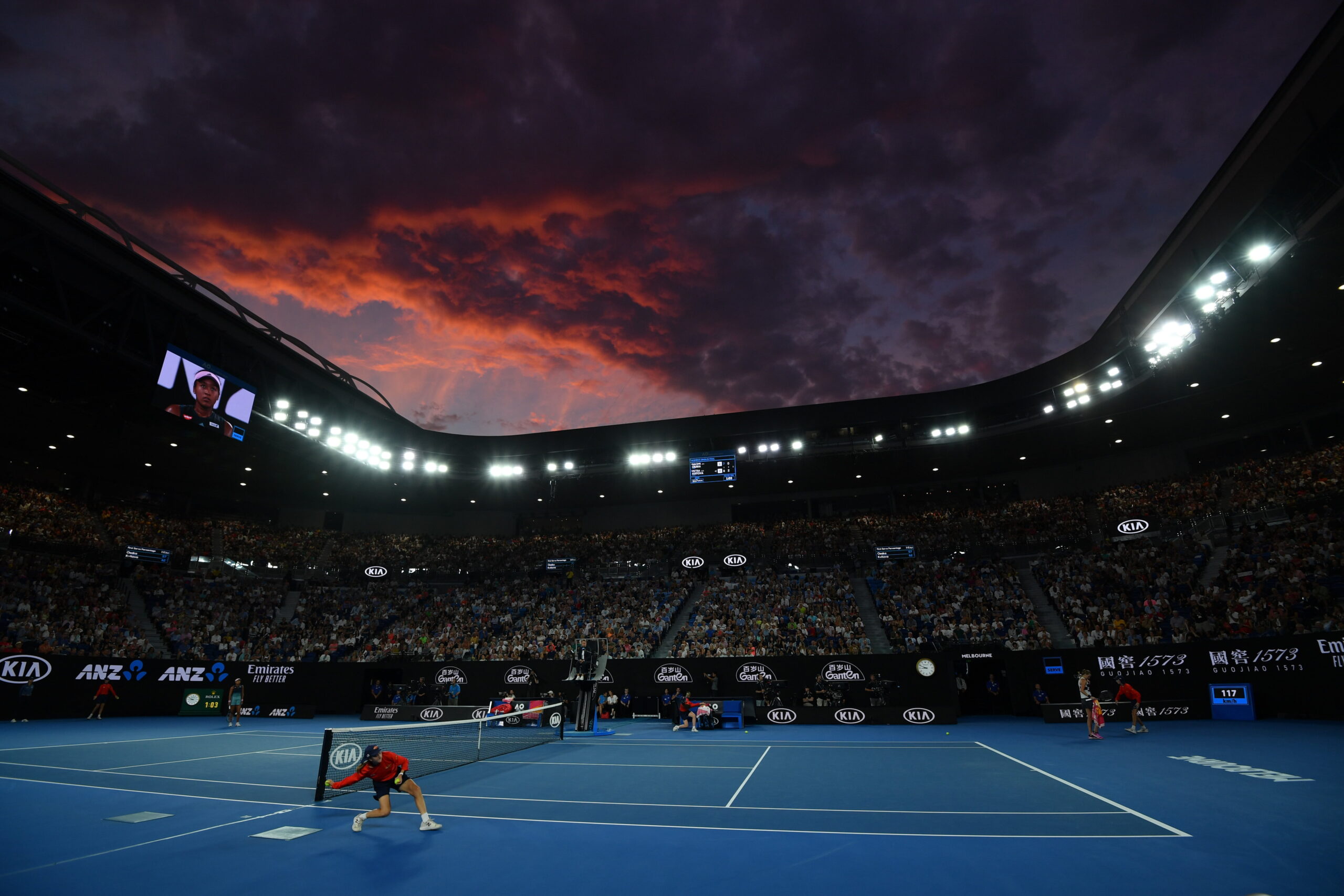 Australian Open 2024: la pioggia rimanda tutto. Il programma di martedì 9 gennaio