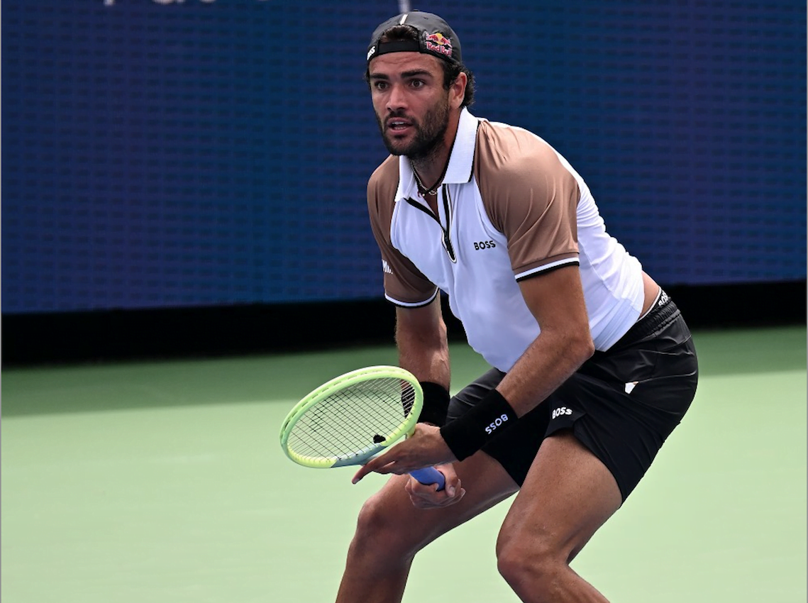 Berrettini, positivo l’ultimo allenamento, domani parte per l’Australia