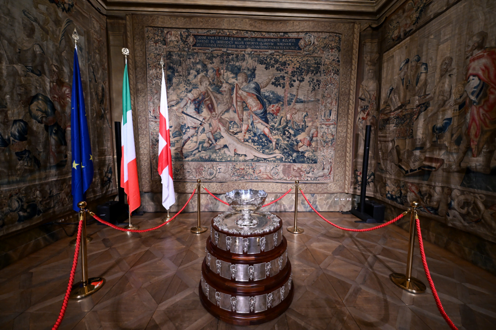 Inaugurato a Milano il Trophy Tour della Coppa Davis
