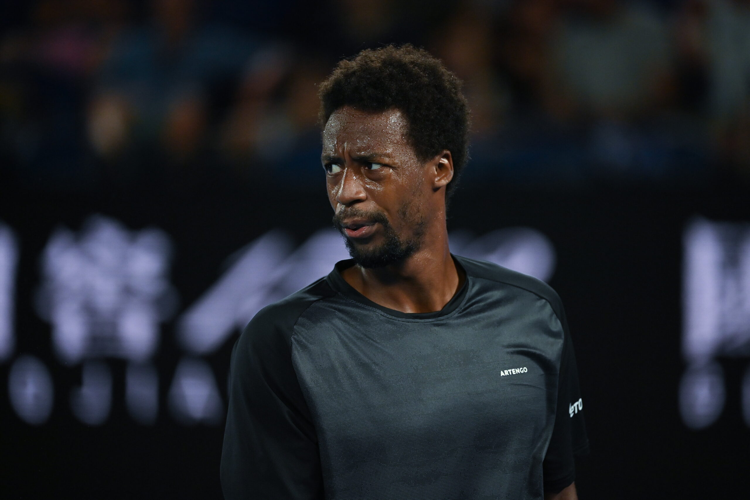 Gael Monfils squalificato in un’esibizione per comportamento non adeguato