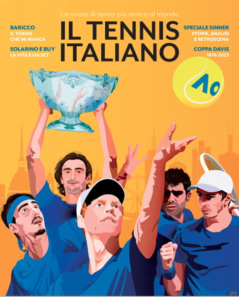 Il nuovo numero di Tennis Italiano dedicato a Sinner e all’impresa in Davis