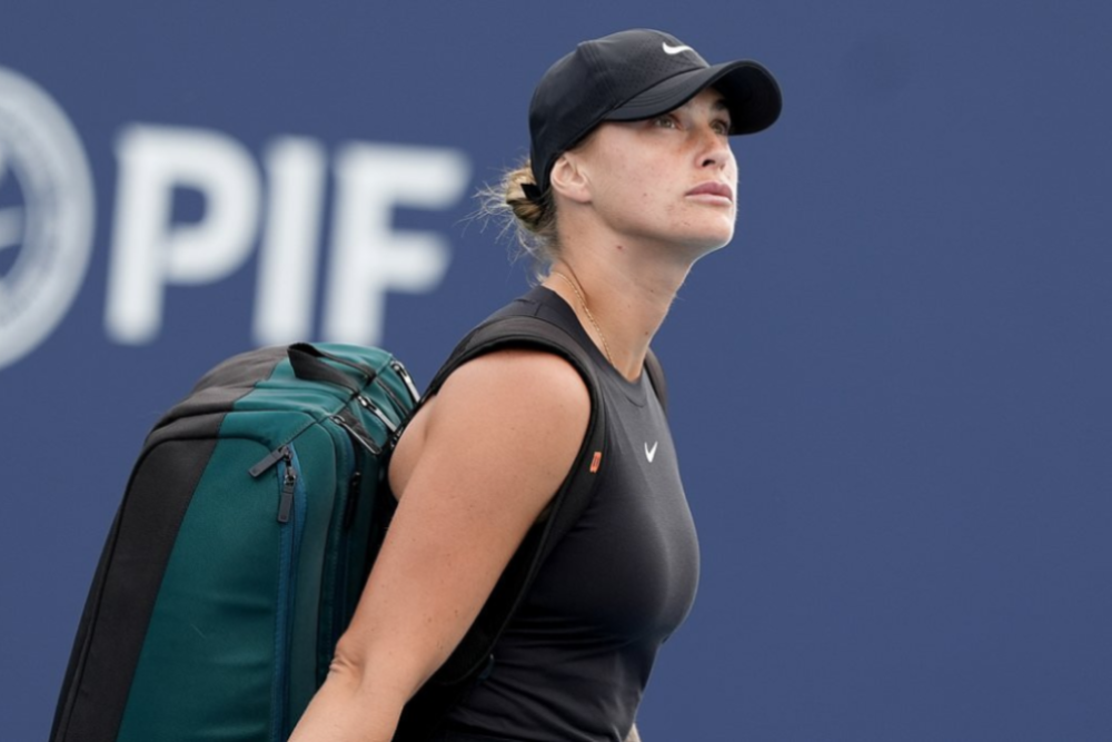 Il crollo emotivo di Sabalenka dopo la sconfitta a Miami (VIDEO)