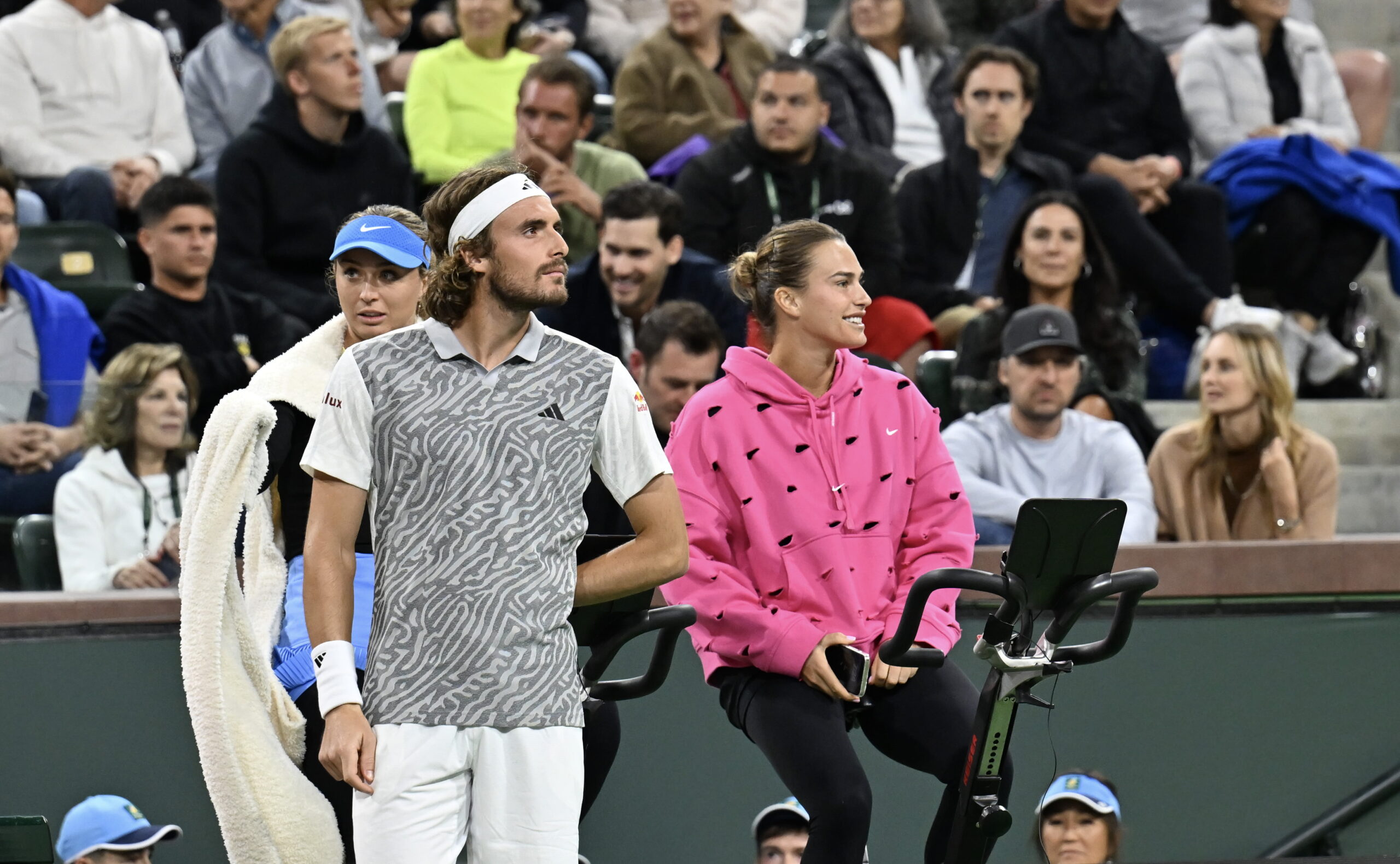 Una giornata da staff per i giocatori a Indian Wells. Chi li ha riconosciuti? (VIDEO)