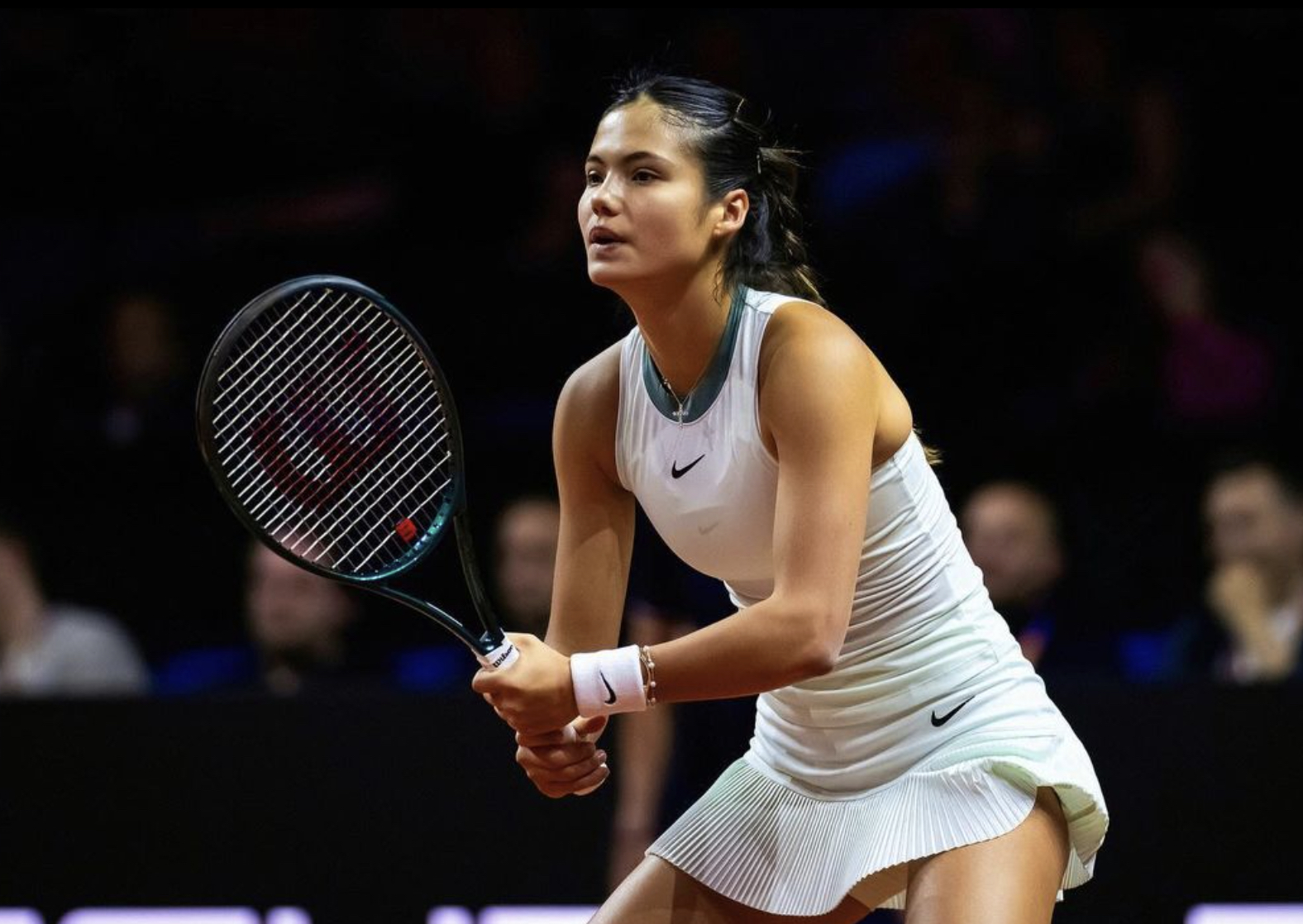 Emma Raducanu a Indian Wells con un ex agente segreto