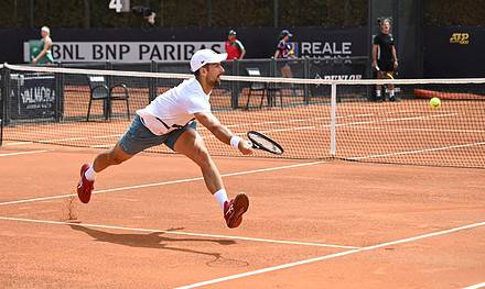 Internazionali, solo un incidente la borraccia che ha colpito Djokovic (VIDEO)