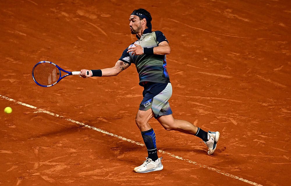 Fognini bello di notte a Roma: Evans ko. Avanti Arnaldi, Gigante ed Errani