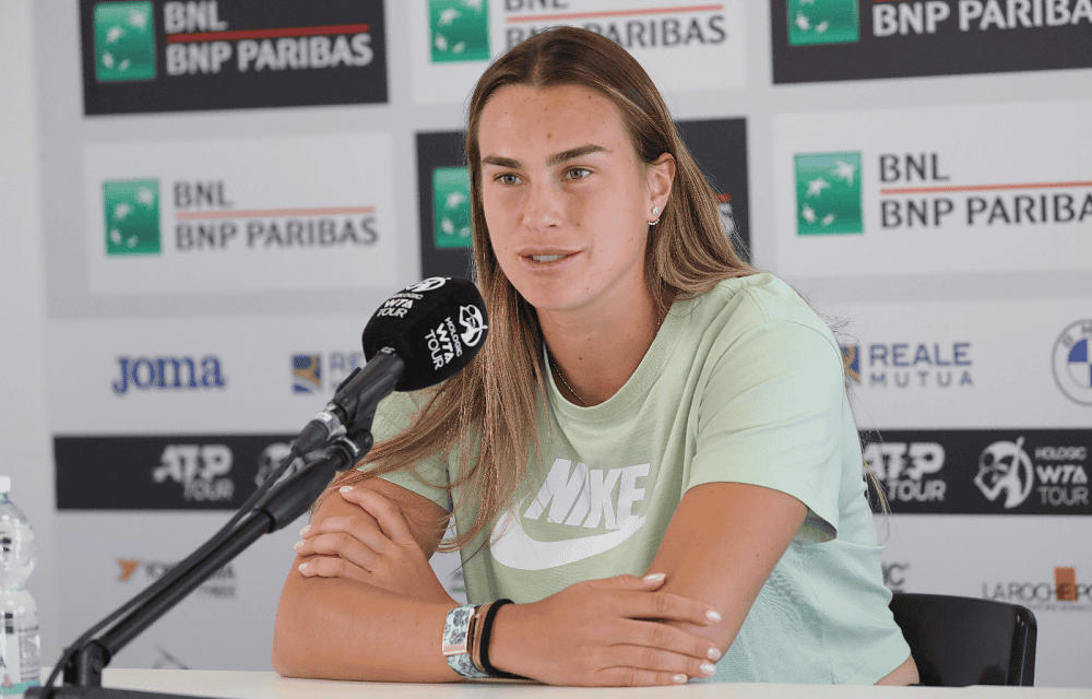 La schiena non fa più male e Sabalenka vola in semifinale: “È la magia di Roma”