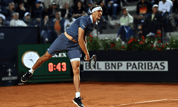 Zverev torna in semifinale a Roma: Fritz va ko