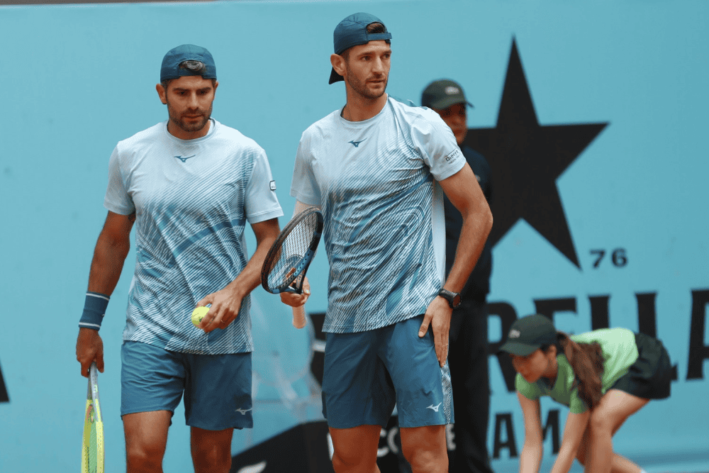 Madrid, si ferma ai quarti la corsa di Bolelli e Vavassori