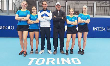 I tennis foundation: prime esperienze internazionali per le ragazze ucraine