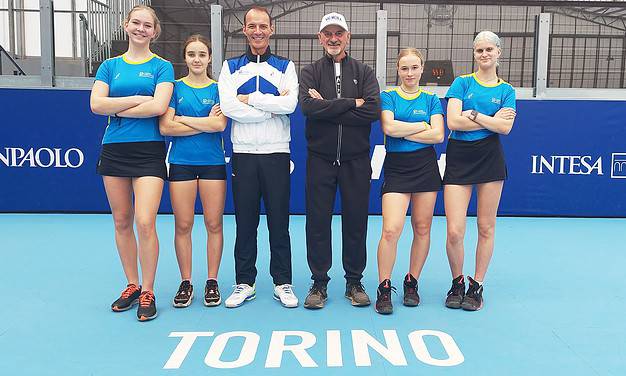 I tennis foundation: prime esperienze internazionali per le ragazze ucraine