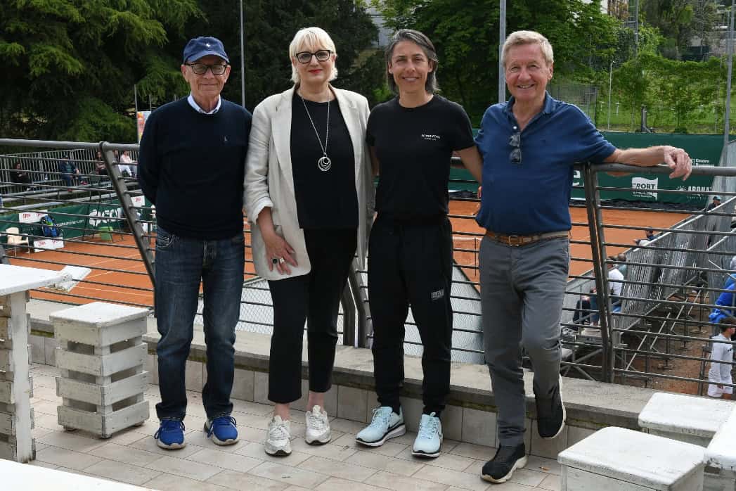 Francesca Schiavone presente a Salsomaggiore per il torneo under 18