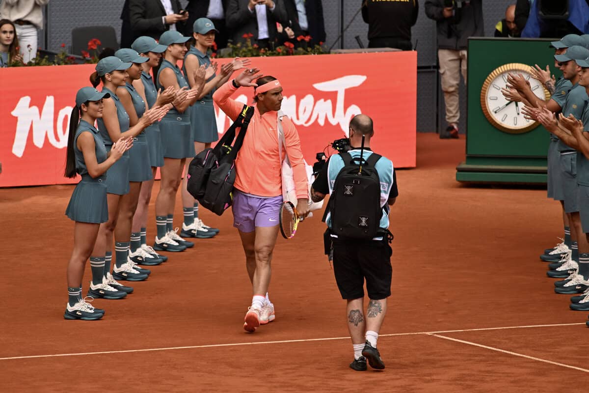 Madrid, il commovente saluto della Caja Magica a Rafael Nadal (VIDEO)