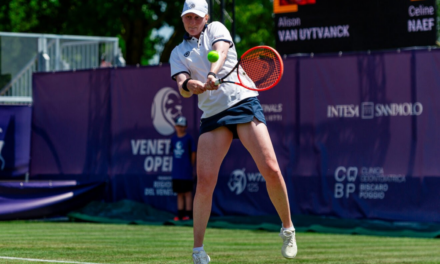 Veneto Open, debutto ok per Van Uytvanck. Martedì l’esordio di Errani