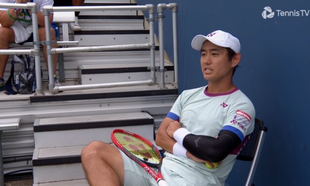 Il penalty game assurdo preso da Nishioka contro Hurkacz