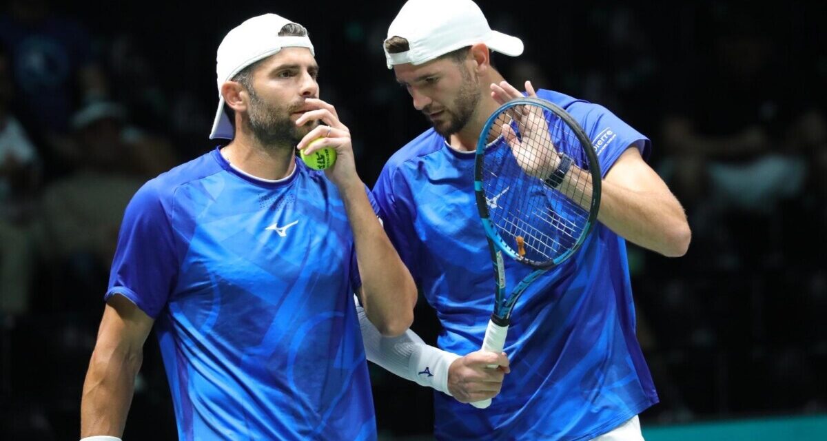 Bolelli/Vavassori sconfitti da Matos/Melo: Italia-Brasile 2-1