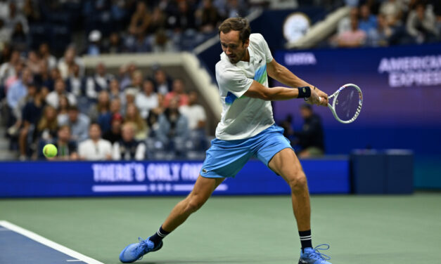Show di Medvedev: si lamenta delle palline e si prende penalty point