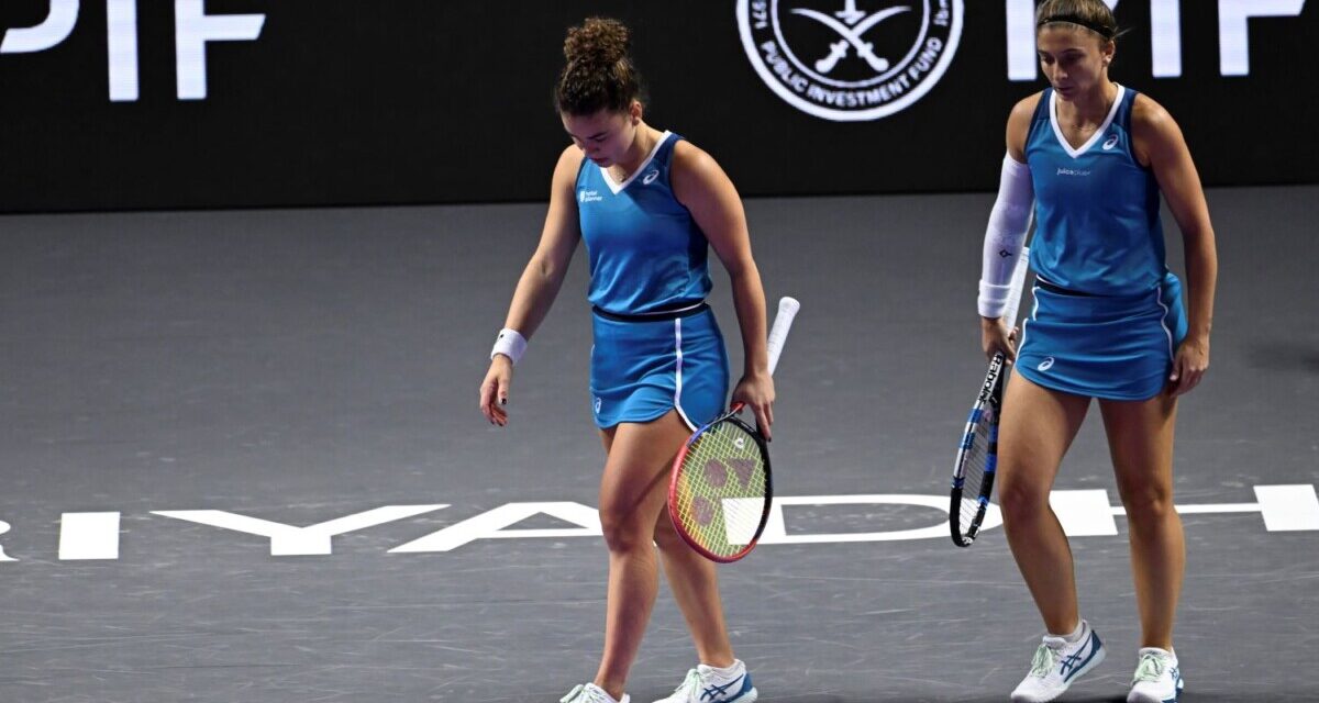 Errani/Paolini beffate da Chan/Kudermetova: sfuma la semifinale alle WTA Finals
