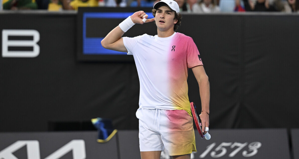 L’abnegazione di Joao Fonseca: subito ad allenarsi dopo la vittoria