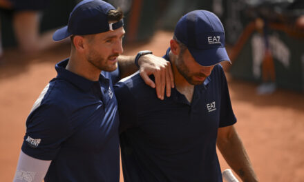 Roland Garros, finisce agli ottavi la corsa di Bolelli/Vavassori