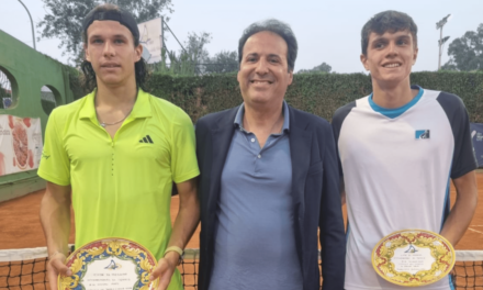 Berkieta fa festa nel ritorno a Messina del tennis internazionale