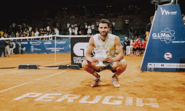 Challenger Perugia: Andrea Pellegrino trionfa ed eguaglia il suo best ranking