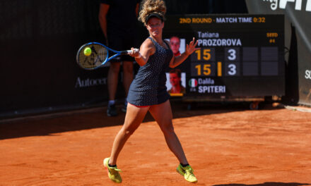 ATV Tennis Open – Dalila Spiteri vola ai quarti dopo aver salvato 3 match point