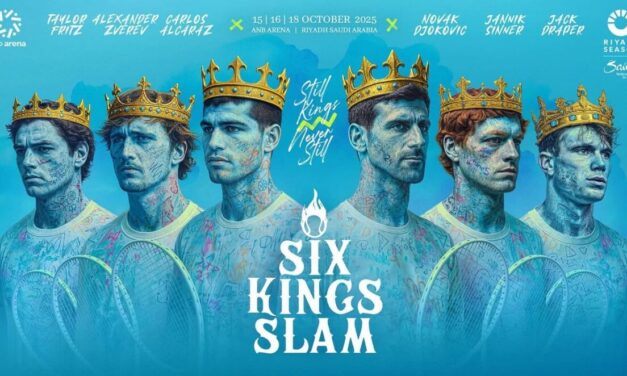 Six Kings Slam, ecco il poster di presentazione: Sinner guida la truppa