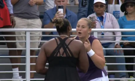 Tensione a rete tra Townsend e Ostapenko: la lettone respinge le accuse di razzismo
