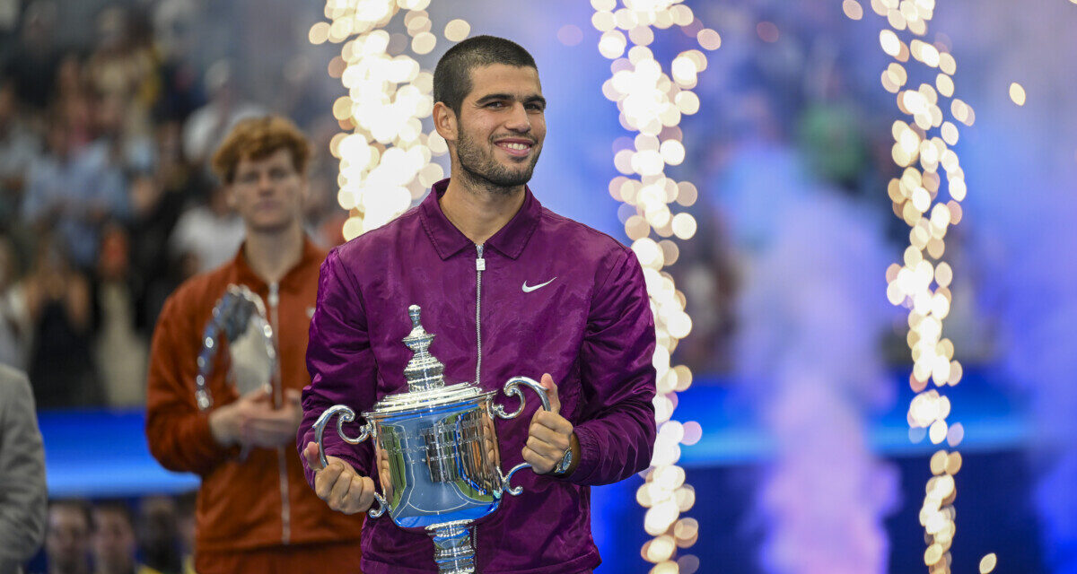 Venduta all’asta la pallina del match point di Alcaraz in finale agli US Open per 90 mila dollari