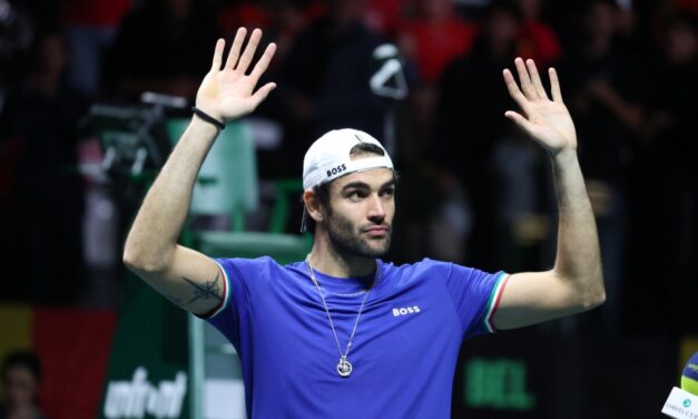 La reazione di Berrettini nel secondo set: ecco il punto del 4-3