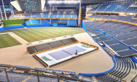 Alcaraz-Fonseca in esibizione a Miami in uno scenario da urlo