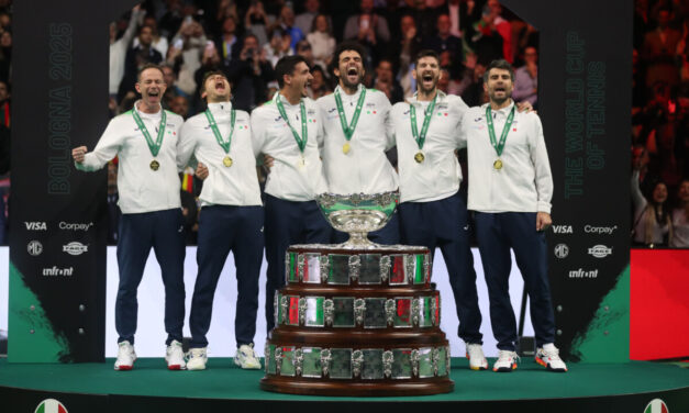 L’Italtennis al Quirinale per festeggiare la vittoria della Coppa Davis e Billie Jean King Cup