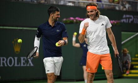 Rinderknech ‘disturba’ Tsitsipas, Djokovic chiama il VAR: cosa è accaduto nel match di doppio