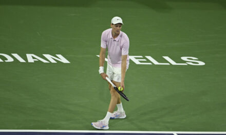 Sinner: “ Sono partito bene, soddisfatto del servizio”