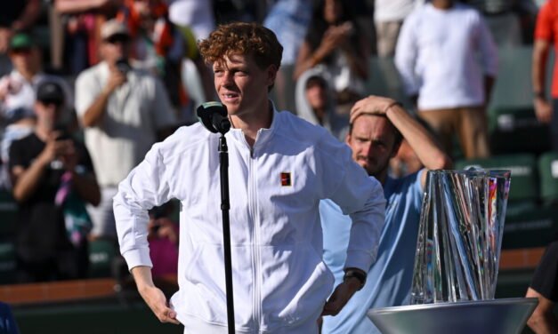 Jannik Sinner si prende Indian Wells e dedica la vittoria ad Antonelli (VIDEO)
