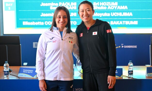 BJK Cup: Cocciaretto non tradisce! Battuta Uchijima, Italia avanti sul Giappone