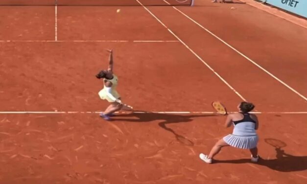 Paolini ed Errani sorprendono a Madrid: il posizionamento al servizio diventa virale – VIDEO