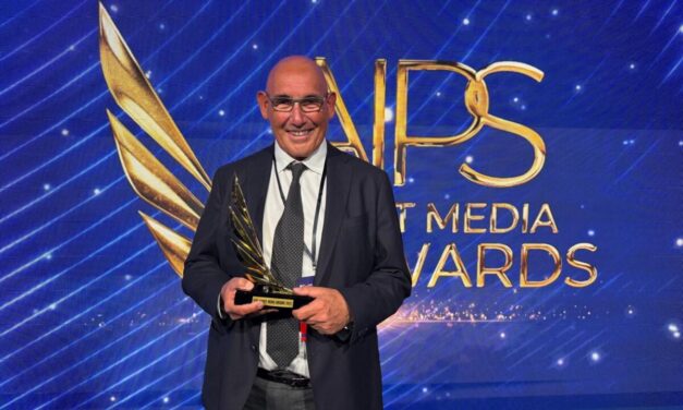 Ray Giubilo vince l’International Sports Press Association