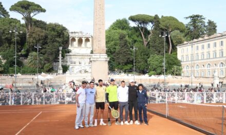 Da Paolini a Djokovic, fino a Basiletti: anche gli allenamenti al Foro diventano spettacolo