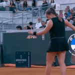 Ostapenko e il game ‘imperfetto’: quattro doppi falli consecutivi (VIDEO)