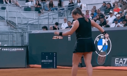 Ostapenko e il game ‘imperfetto’: quattro doppi falli consecutivi (VIDEO)