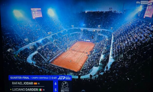 La festa dell’Inter interrompe Darderi: cosa è successo sul centrale del Foro Italico