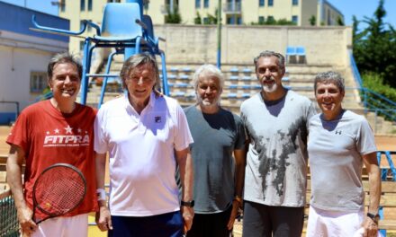 Panatta torna in campo per la chiusura di Fandango Live