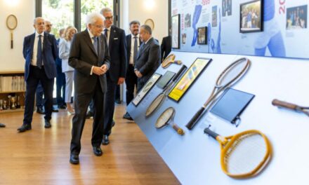 Il CT Palermo Tennis festeggia l’anniversario: Sergio Mattarella presente alla mostra ‘100 volte tennis, 1926-2026’