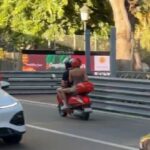 Sinner sfreccia sulla vespa con la fidanzata Laila Hasanovic: attimi di relax a Montecarlo – VIDEO