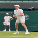 Wimbledon, Djokovic e Sinner si allenano sul campo Centrale – VIDEO