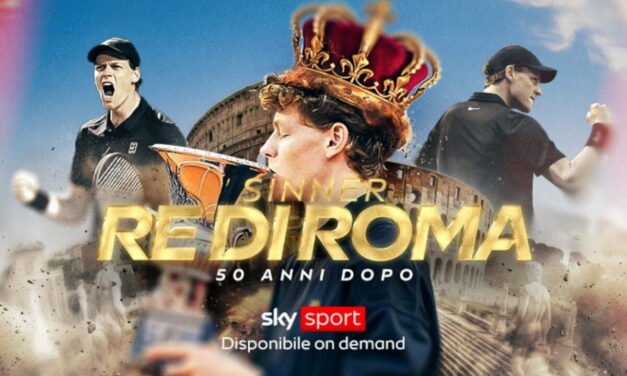 “Sinner, re di Roma: 50 anni dopo”, lo speciale di Sky Sport dedicato al trionfo di Jannik
