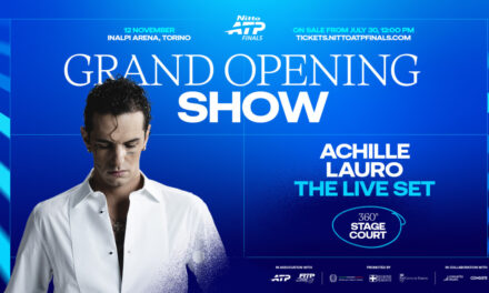 ATP Finals, ci sarà il Grand Opening Show: presente Achille Lauro