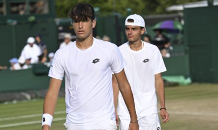 Wimbledon juniores, Ciurnelli battuto in doppio, il piccolo Hewitt va in finale